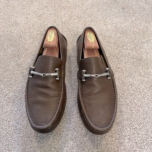 Gucci Leather Horsebit Drivers